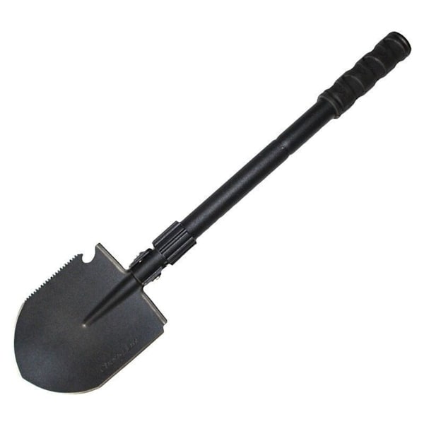 Multifunksjonell sammenleggbar spade (10 funksjoner) camping, overlevelse og hagearbeid