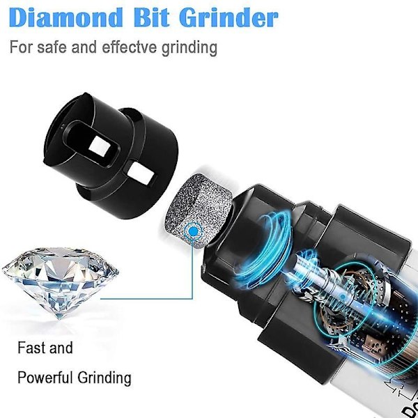 Elektrisk hundeklo-klipper for hundeklosliper, oppladbar USB-lading