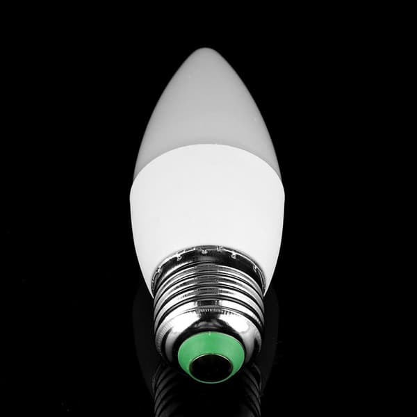 3W Multi Color Changing LED stearinlys pære, AC85-265V KLB