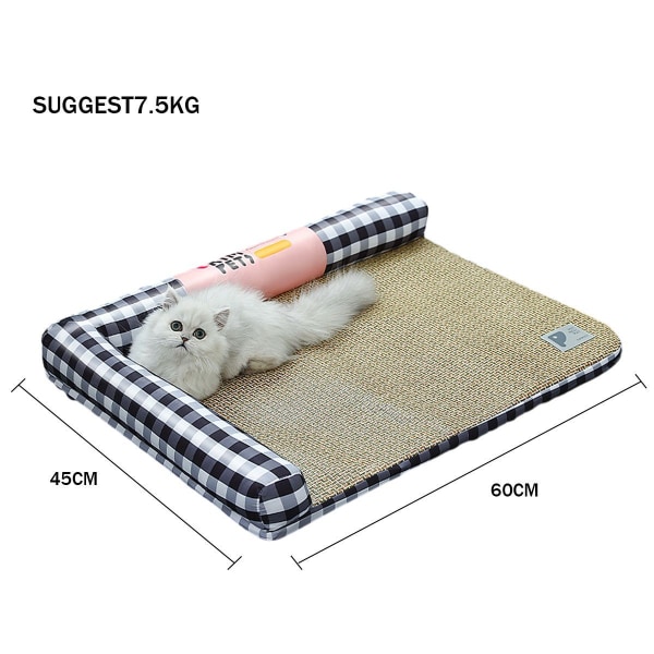 Sommerhundeseng for store, mellomstore og små hunder, L(23,62x17,71x1,1) KLB