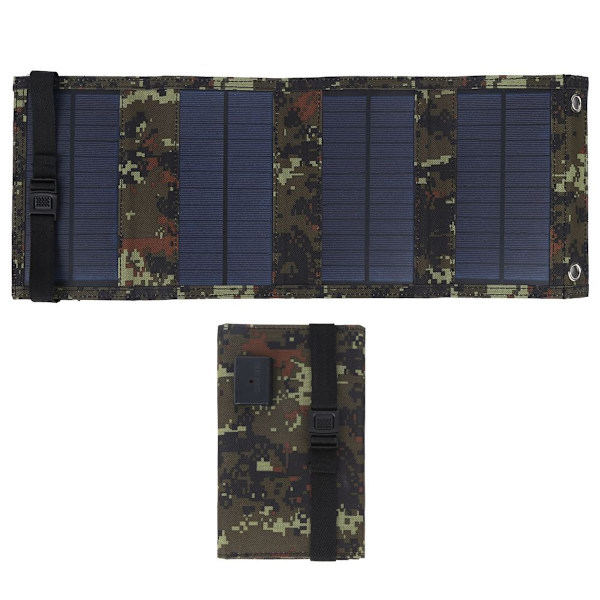 10W 5.5V Foldbar Udendørs Solpanel Nødlader KLB