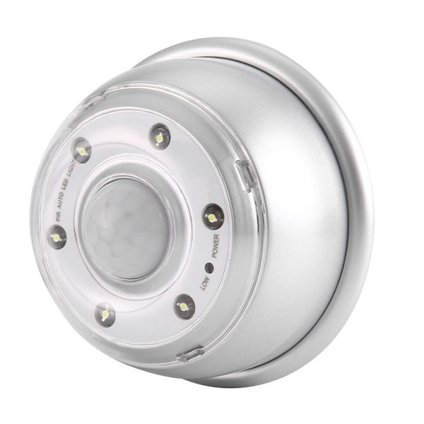 6LED IR rörelsesensor nattlampa ljusstyrka justerbar KLB