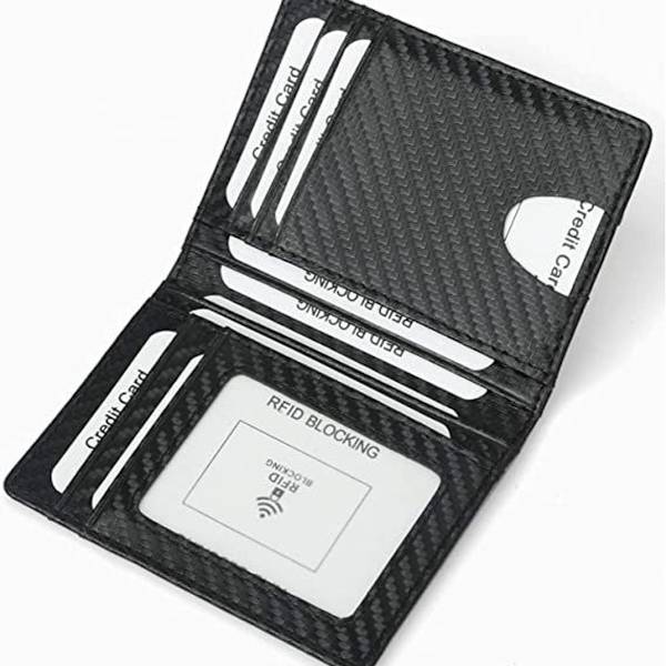 Minimalistiske bifold-punge med forlomme