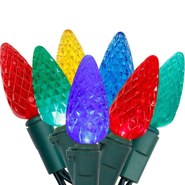 16,4 fot lång 50 LED jordgubbsljusslinga, batteridriven KLB
