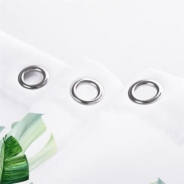 Växter duschdraperi tillverkat av vattentätt och mögelbeständigt tyg,A