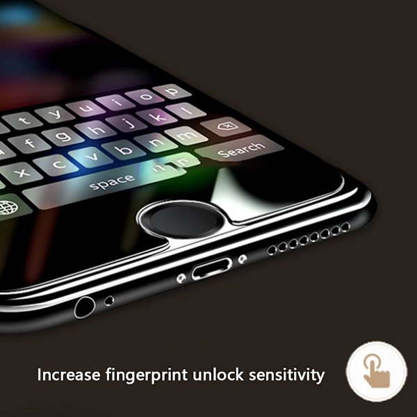 4 kpl iPhone-painiketarrat, jotka tukevat sormenjälkitunnistusta