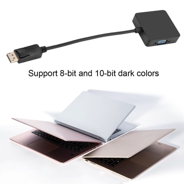 1 DP DisplayPort - VGA DVI HDMI -naarasmuunnin KLB