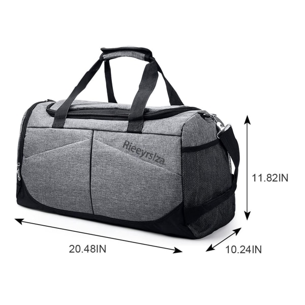 Sports bag with shoe compartment travel bag Size hand luggage bag