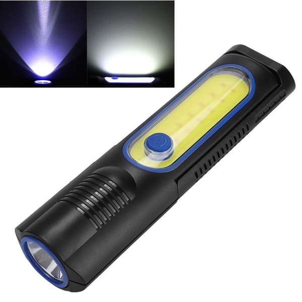 USB-ladet LED arbeidslampe COB arbeidslys med magnet KLB
