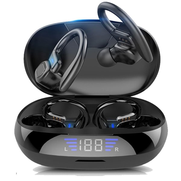 Bluetooth Hörlurar Sport, Litinst Hörlurar Trådlös Bluetooth 5.3 3D Stereo