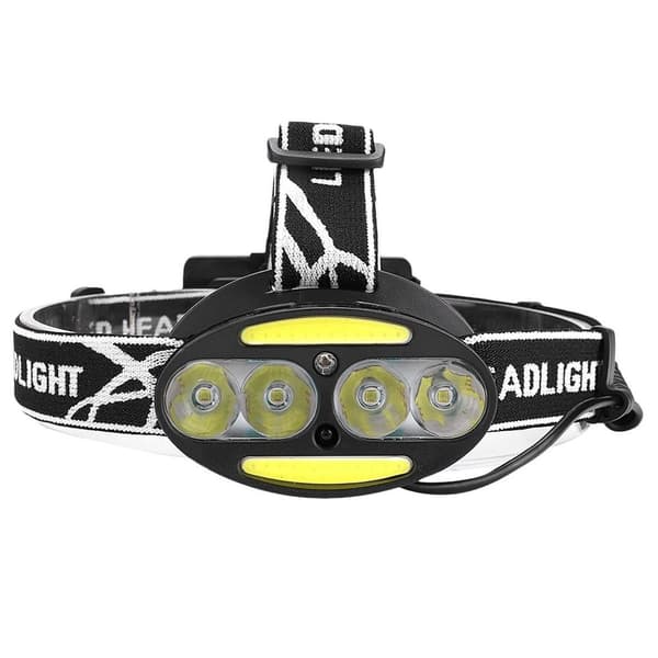 USB-ladet LED-hodelyktlampe, vanntett hodelykt KLB