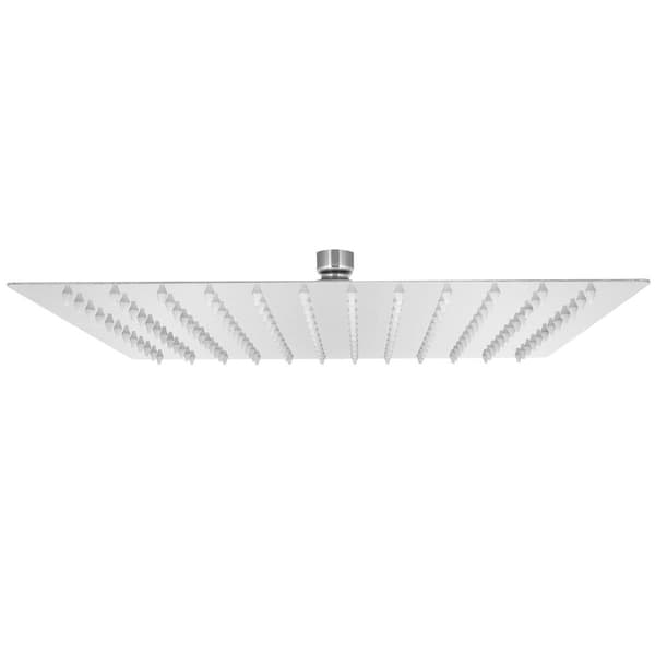 12 tommer rustfrit brusehoved, G1/2 tommer, justerbar top KLB