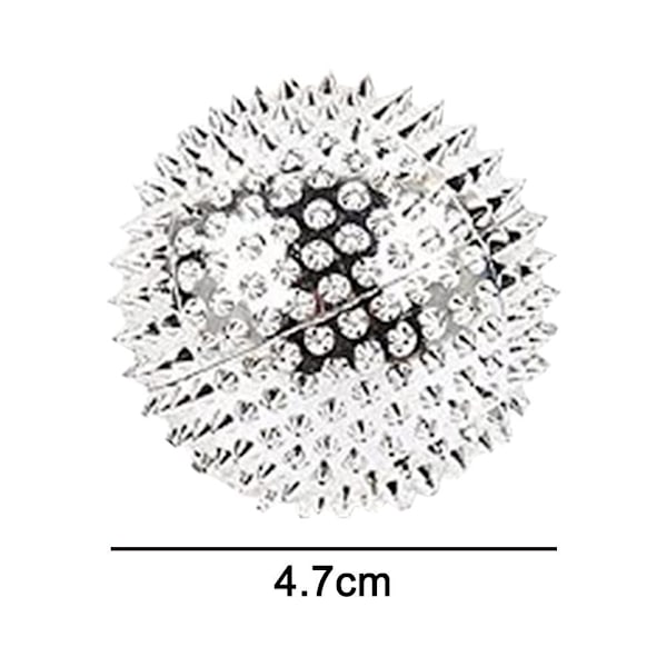 2 kpl hierontapallot rentouttavaan hierontaan tai hopea 4,7 cm