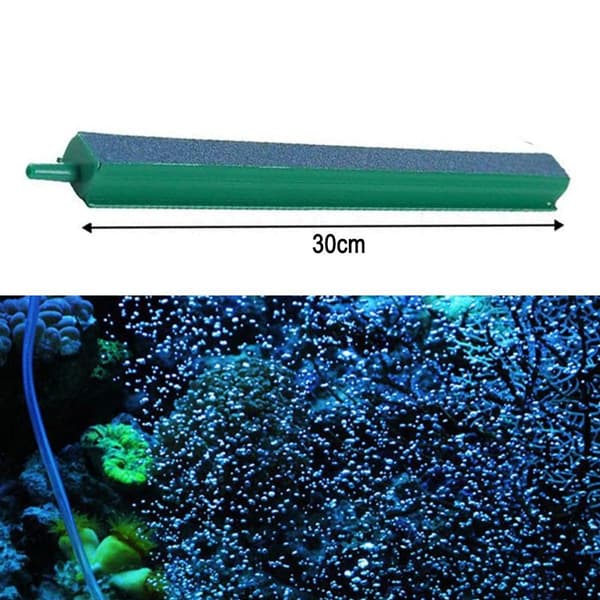 Pakke med 3 luftsten akvarium luftsten 30 cm KLB