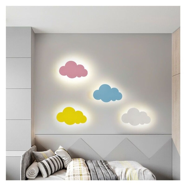 Wall light-Cloud Light-Indoor-Modern-Acrylic shade with built-in LED light