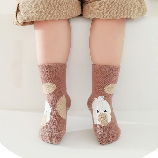 Pairs Toddler halkfria strumpor, Baby halkfria strumpor Toddler M KLB