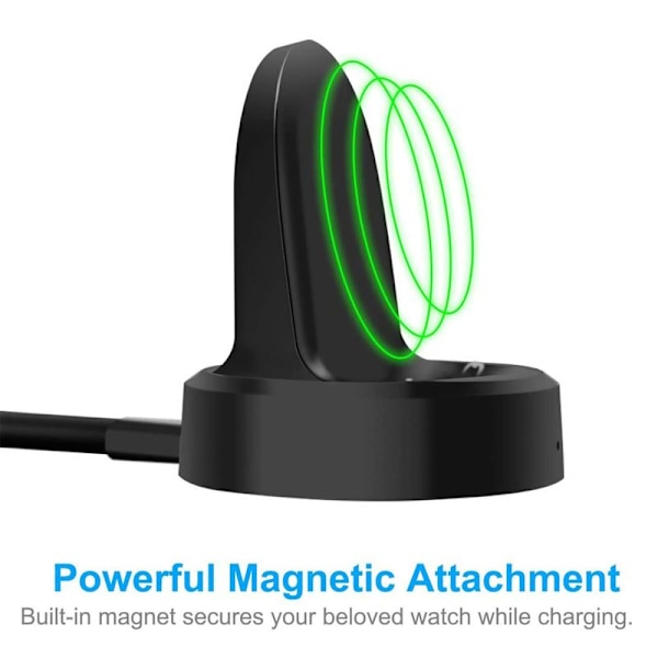 Oplader til Samsung Gear S3, opladningsdockholder med USB-kabel til Gear S3