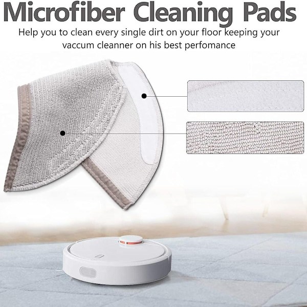 20-delt tilbehørssæt til Xiaomi Roborock S6 S60 S65 S5 MAX T6 reservedelssæt KLB