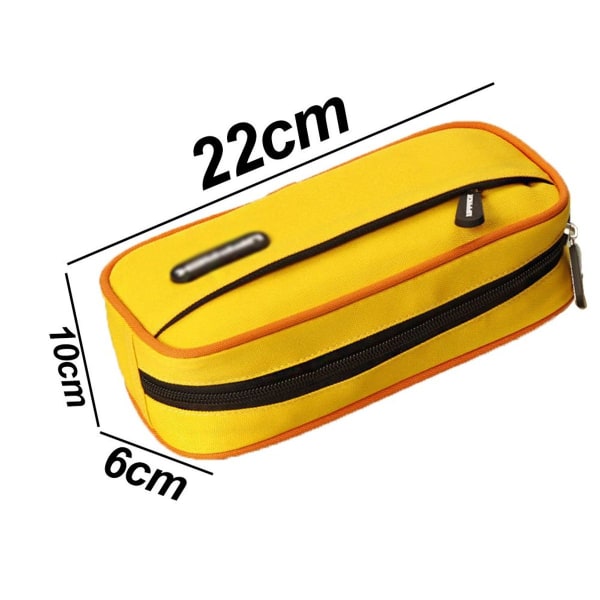 Pen Bag, Simple, Primary School, Secondary School, Yellow KLB