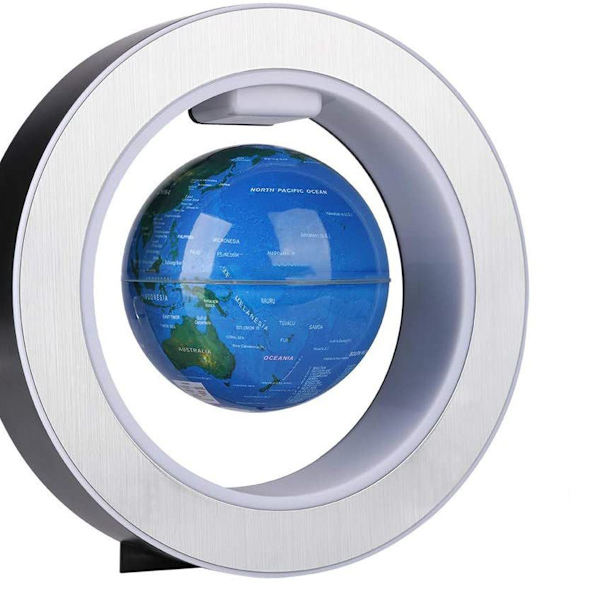 Magnetisk svävande jordglob, presentdekoration flytande flytande jordglob, KLB