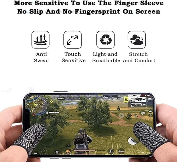 Mobilspil fingeretui, mobilspil PUBG controller fingeretui