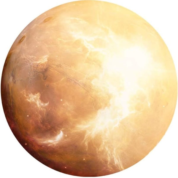 Musmatta halkfri Planet Musmatta för skrivbord Mars