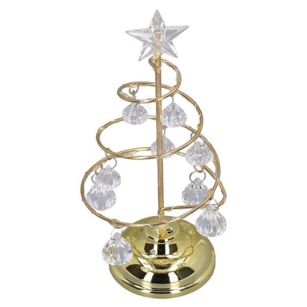 LED juletræslampe Lille krystaljern dekorationstræ KLB