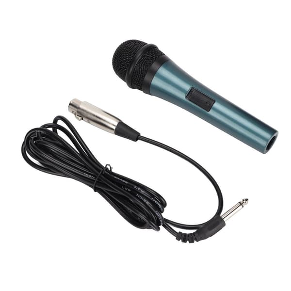 Dynamisk kabel XLR-mikrofon. Håndmikrofon understøtter KLB