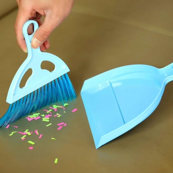 Sweeper, mini støvbrett støvbrett med feie for