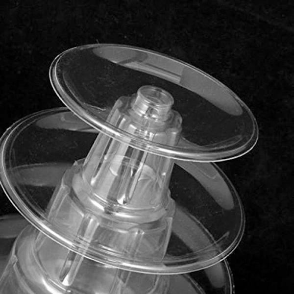 1 stativ för tårtor, macaron-torn, 6 våningar, cupcake-stativ KLB