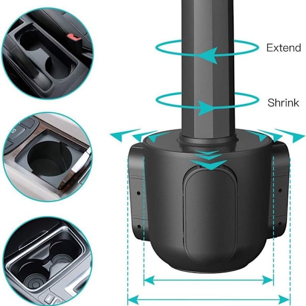 Kopholder til bil, Tablet-holder - Universalholder