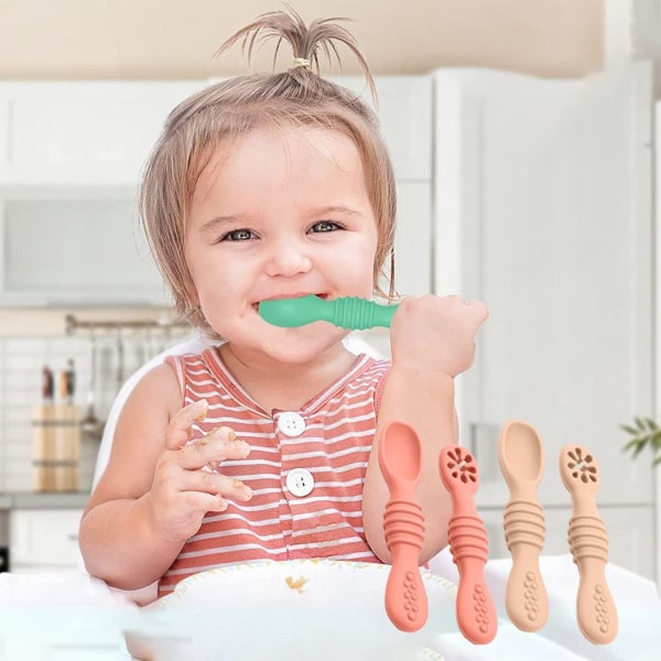 Silikon babyskje første trinn babymatskje stil 6