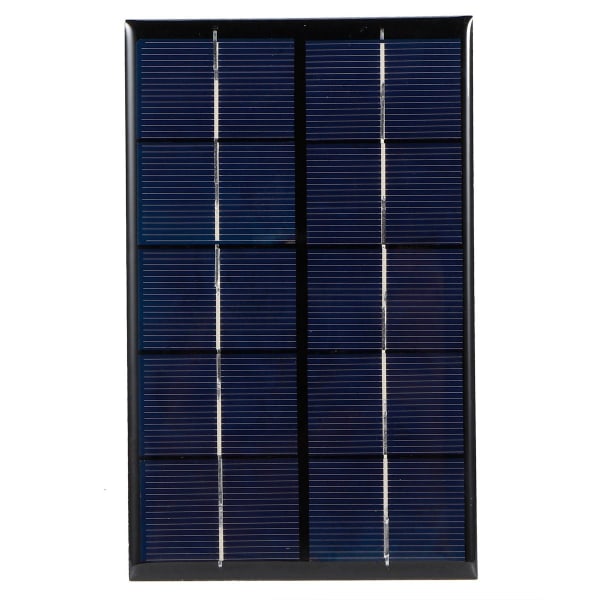 2W 5V polysilicium solcellepanel batteri oplader strømforsyning KLB