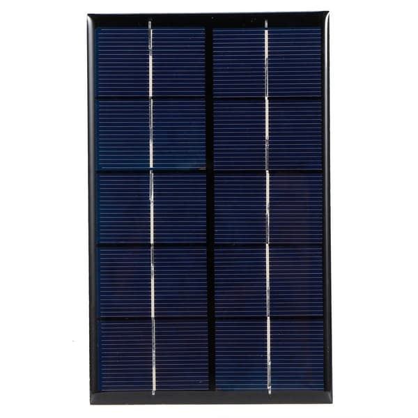 2W 5V polysilicon solcellepanel batterilader strømforsyning KLB