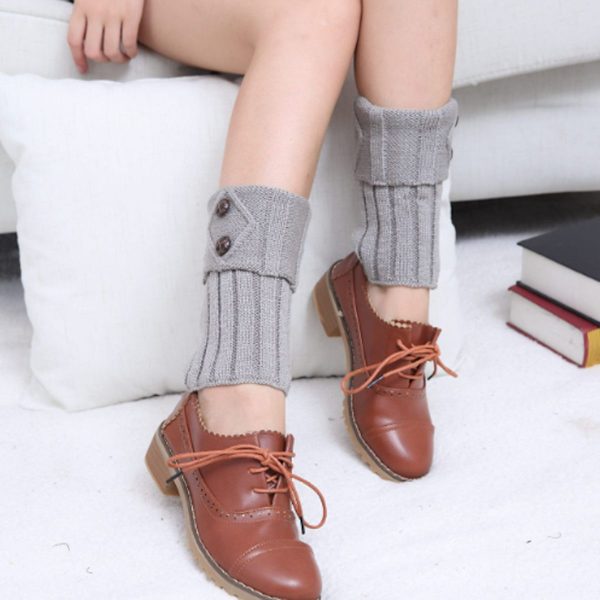 Pairs Warm Winter Knitted Boot Cuff Socks Short Leg Combo 3 KLB
