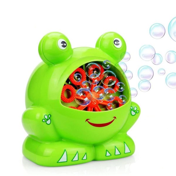 Automatisk Bubble Machine Maker Børnelegetøj Udendørs Indendørs Gave KLB