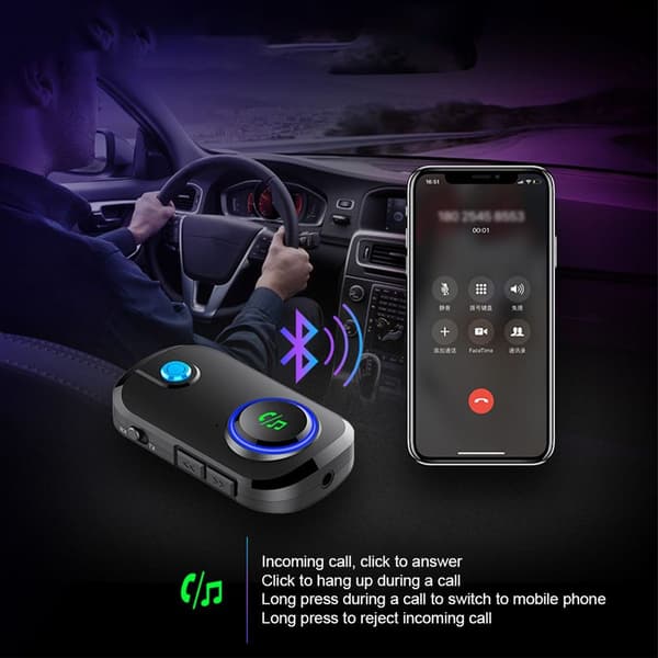 Konverter med volumkontroll Bluetooth DA-konverter digital til analog lyd KLB