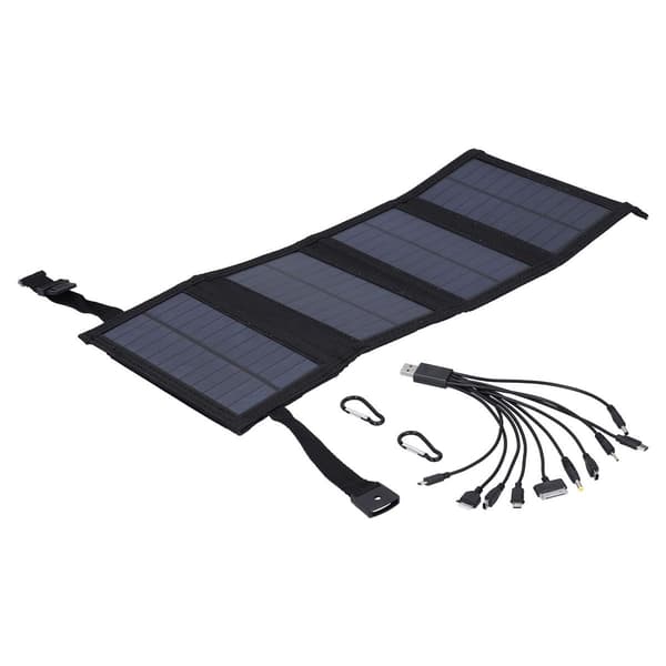 10W Solcellepanel Bærbart Foldbart Solenergi Modul Board KLB