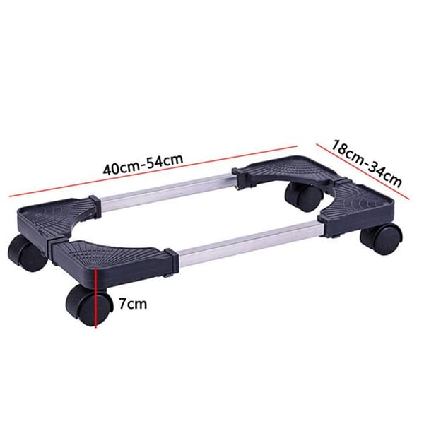 Stativ Datamaskin Skrivebord Stativ Universell Justerbar CPU Holder med 4