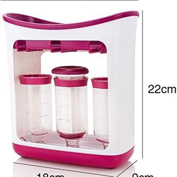 Nosii squeeze station, squeeze maker inklusive opbevaringsposer