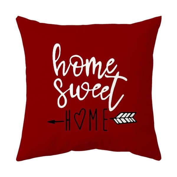 Set med 4 kuddfodral, linnekuddfodral, dekorativa kuddar, kuddfodral till soffa