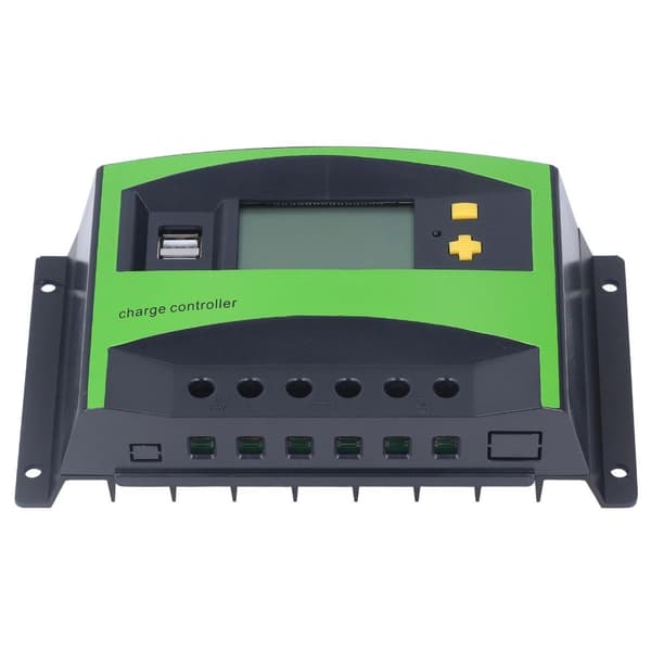 40A 12V/24V solcelleladeregulator stort display KLB