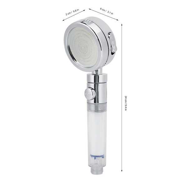 Justerbar håndbruser med flere funktioner G1/2 tommer KLB