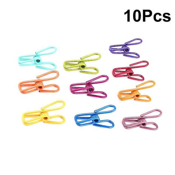 10-pack multifunktionella klädnypor