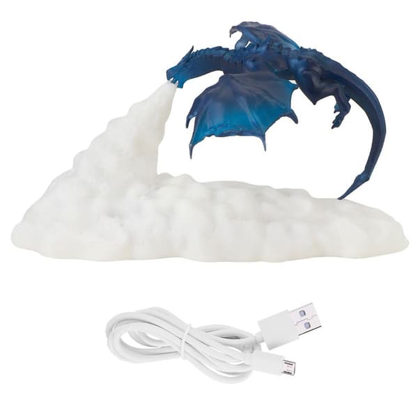 3D-utskrift ilddrageformet USB-sengelampe KLB