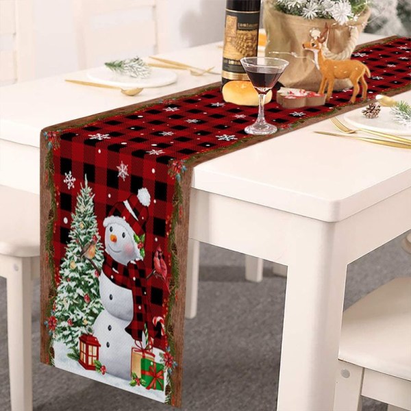 Jule køkkenbord dekoration til familiesammenkomster