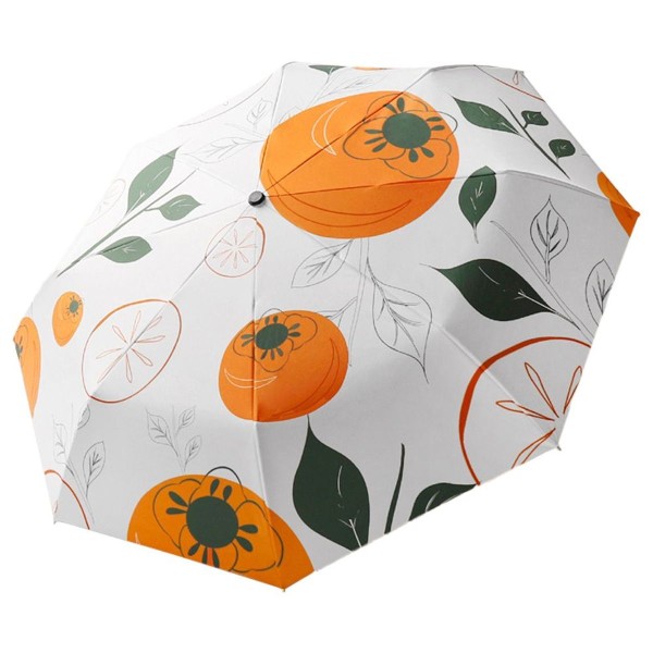 Luova virkistävä sateenvarjo, automaattisesti taittuva, UV-suojattu aurinkosuoja KLB