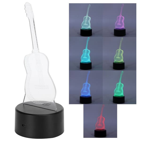 LED, 7 farver, natlyskontakt KLB