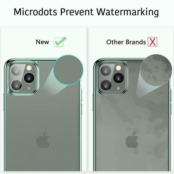 Klar silikone designet til iPhone 11 Pro cover - tynd klar blød TPU
