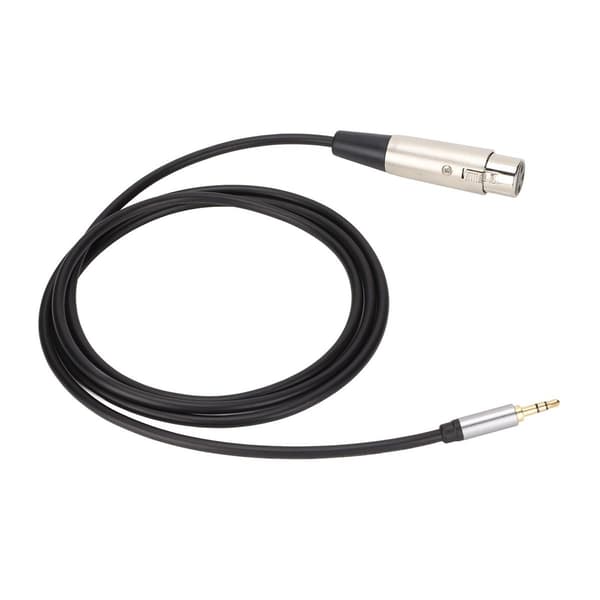 XLR hun til 3,5 mm han adapterkabel HiFi Plug and Play KLB